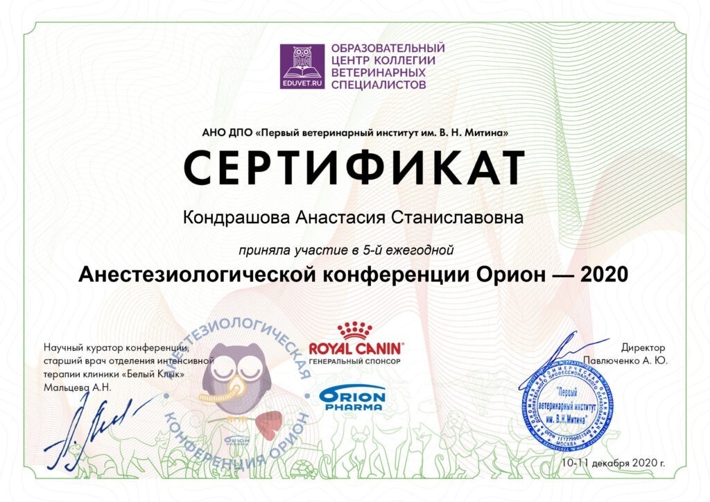 Диплом Гущина Анастасия Станиславовна